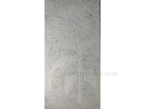 Arianna Gritti - Bassorilievi - Girasole