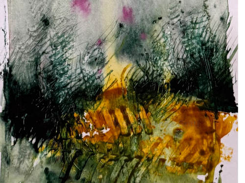 Arianna Gritti - illustrazioni - paesaggio ad acquarello