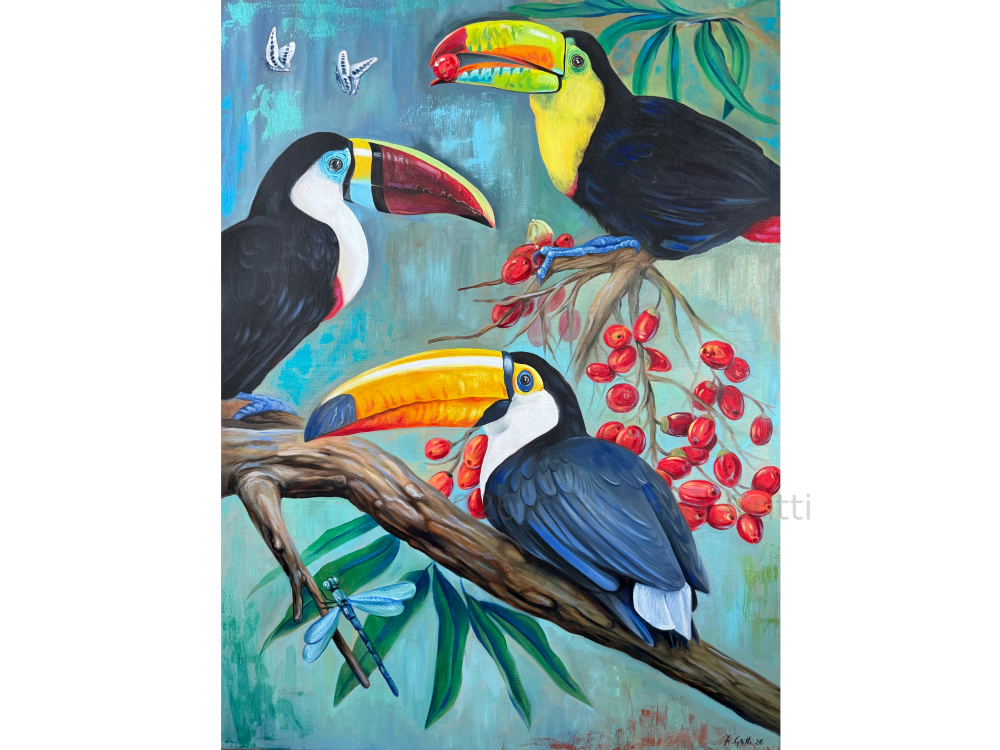 Arianna Gritti - wildlifeart - variazioni nella giungla